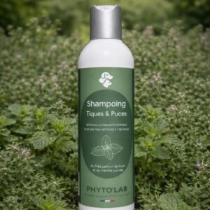 PHYTOLAB Shampoing Tiques & puces naturel chien